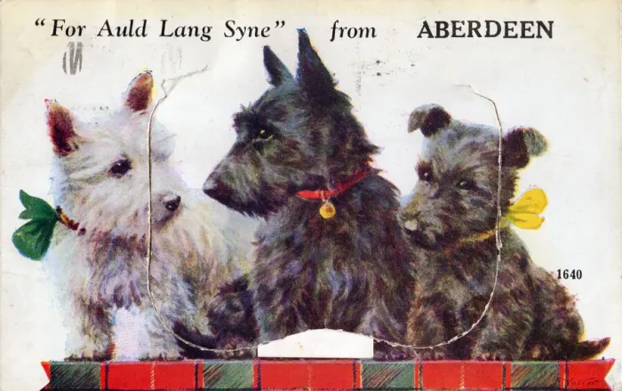 Framed Print : For Auld Lang Syne'from Aberdeen, 1933. Creator: Unknown Framed Print : For Auld Lang Syne'from Aberdeen, 1933. Creator: Unknown