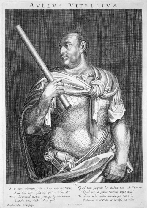 Framed Print : Aulus Vitellius, Roman Emperor, (c1590-1629). Artist: Aegidius Sadeler II Framed Print : Aulus Vitellius, Roman Emperor, (c1590-1629). Artist: Aegidius Sadeler II