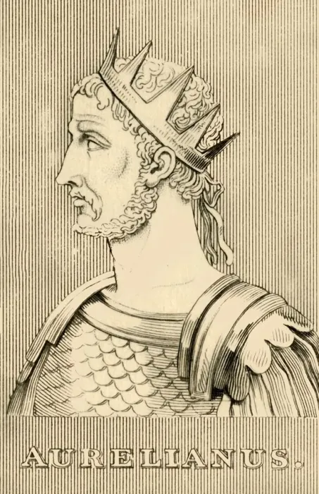 Framed Print : Aurelianus, (214- 275 AD), 1830. Creator: Unknown Framed Print : Aurelianus, (214- 275 AD), 1830. Creator: Unknown