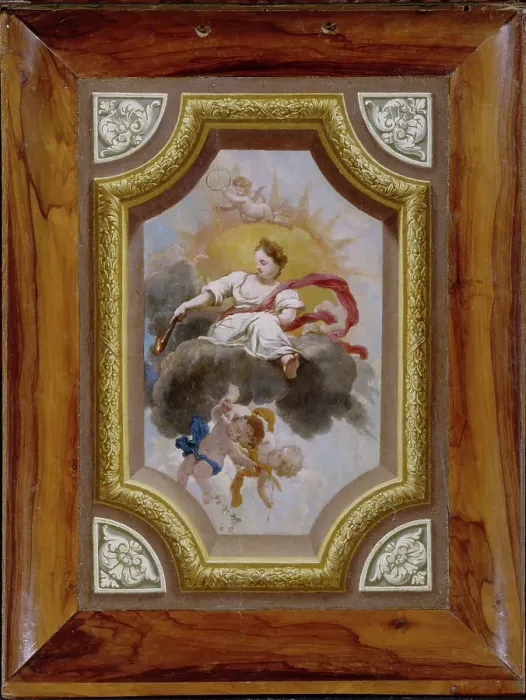Framed Print : Aurora, c.1690-c.1710. Creator: Johannes Voorhout Framed Print : Aurora, c.1690-c.1710. Creator: Johannes Voorhout