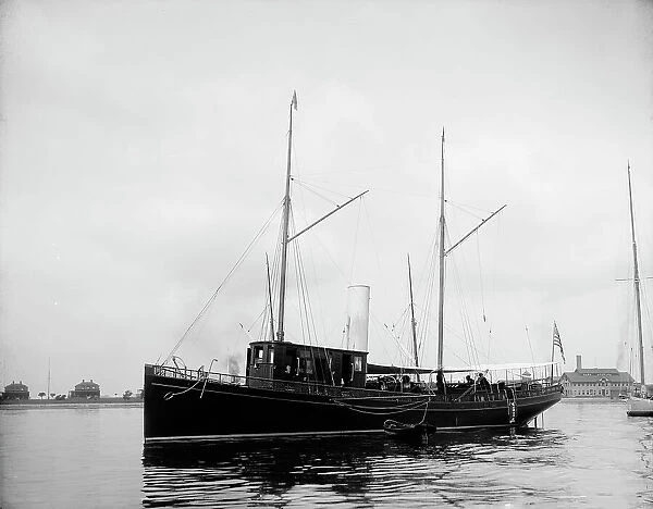 Aurora, Newport, 1899 Aug 3. Creator: Johns Johnston