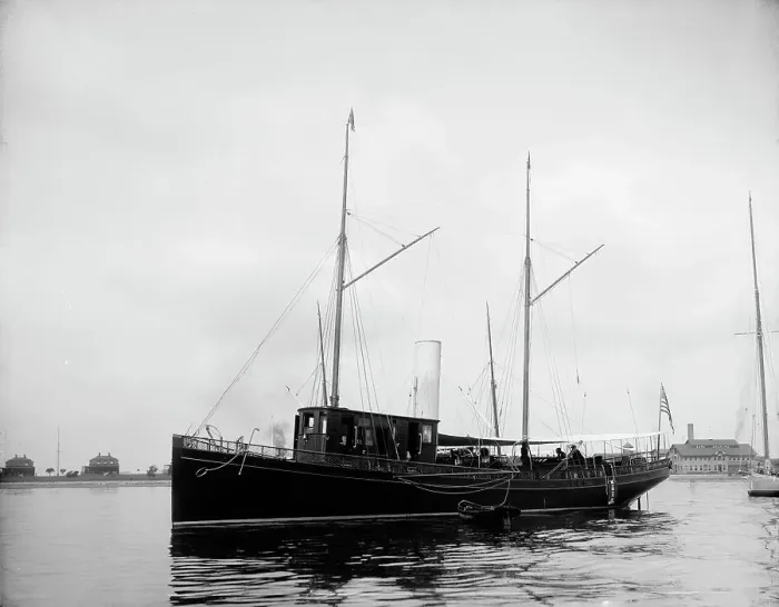 Framed Print : Aurora, Newport, 1899 Aug 3. Creator: Johns Johnston Framed Print : Aurora, Newport, 1899 Aug 3. Creator: Johns Johnston