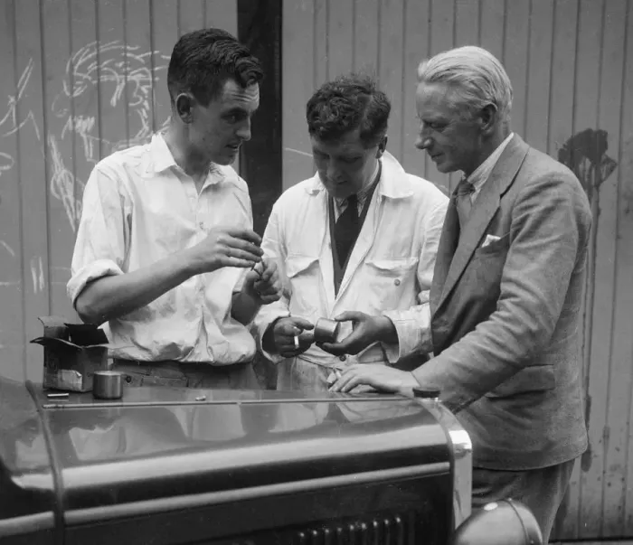 Framed Print : Austin 7 at Brooklands on the day of Leon Cushmans speed record attempt, 8 August 1931 Framed Print : Austin 7 at Brooklands on the day of Leon Cushmans speed record attempt, 8 August 1931