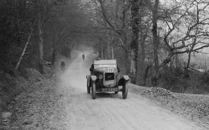 Framed Print : Austin 7 GE Cup model competing in the Sunbeam Motor Car Club Bognor Trial, 1929 Framed Print : Austin 7 GE Cup model competing in the Sunbeam Motor Car Club Bognor Trial, 1929