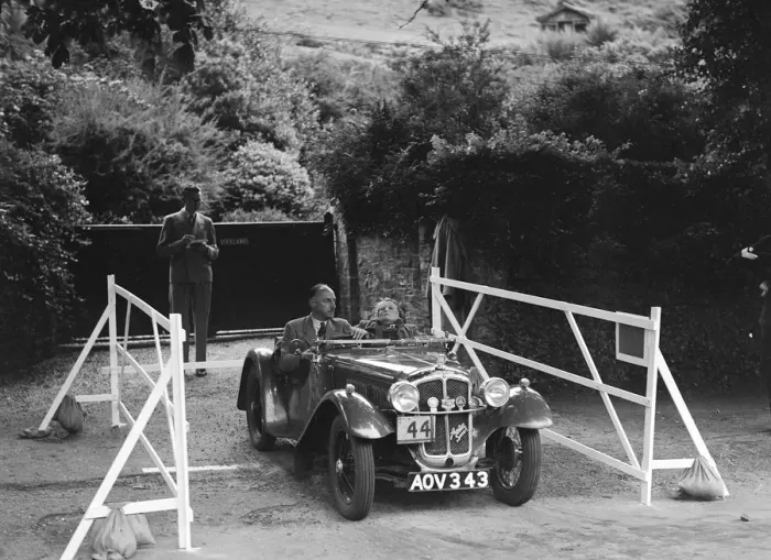 Framed Print : Austin 7 of JG Orford, winner of a premier award at the MCC Torquay Rally, July 1937 Framed Print : Austin 7 of JG Orford, winner of a premier award at the MCC Torquay Rally, July 1937