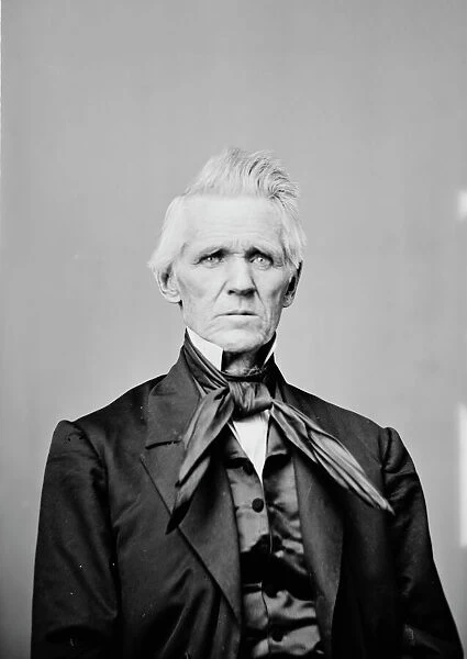 Austin A. King of Missouri, between 1855 and 1865. Creator: Unknown