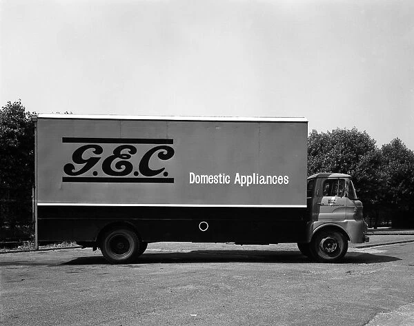 An Austin FF K160 lorry belonging to the General Electric Co, Swinton, 1963. Artist
