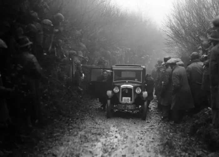 Framed Print : Austin top hat saloon of EC Smyth competing in the MCC Exeter Trial, Meerhay, Dorset, 1930 Framed Print : Austin top hat saloon of EC Smyth competing in the MCC Exeter Trial, Meerhay, Dorset, 1930