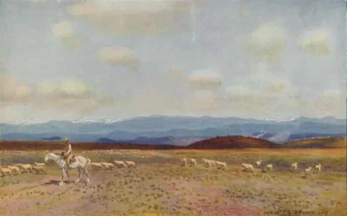 Framed Print : The Australian Alps, 1923. Creator: Unknown