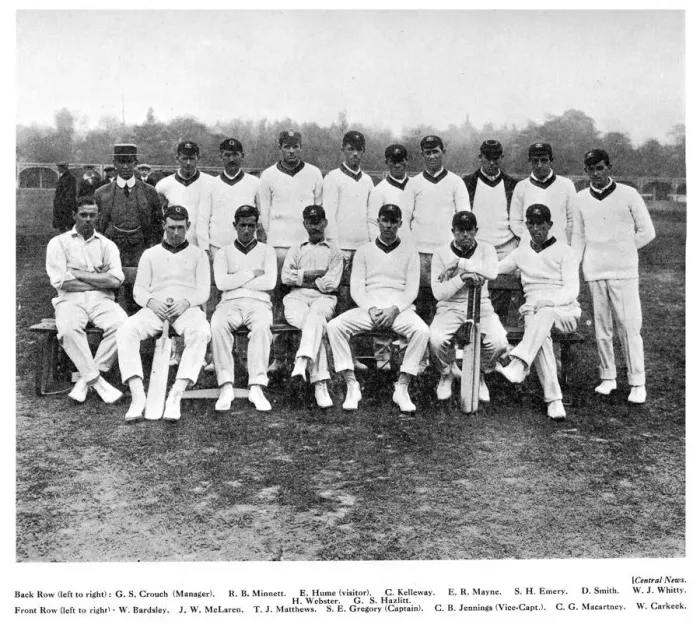 Framed Print : The Australian cricket team of 1912 Framed Print : The Australian cricket team of 1912