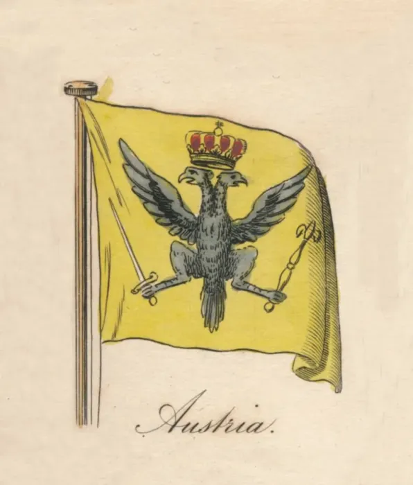 Framed Print : Austria, 1838 Framed Print : Austria, 1838