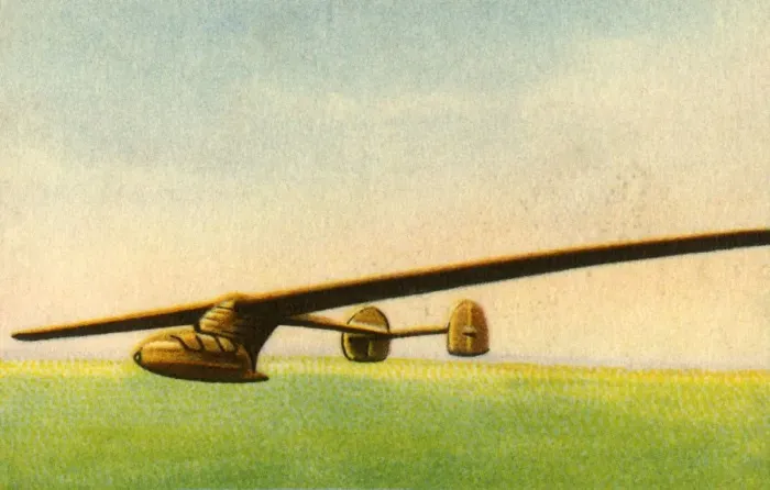 Framed Print : Austria Elefant glider, 1932. Creator: Unknown Framed Print : Austria Elefant glider, 1932. Creator: Unknown