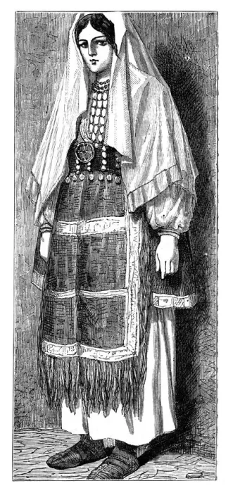 Framed Print : Austrian peasant, c1890 Framed Print : Austrian peasant, c1890