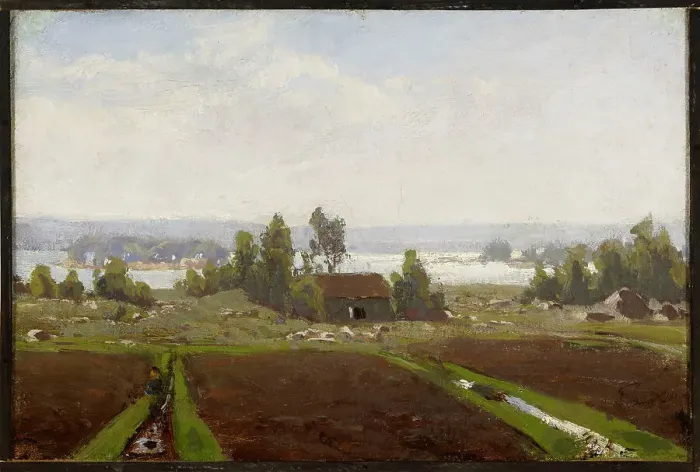 Framed Print : Auteretta, 1874. Creator: Fanny Churberg Framed Print : Auteretta, 1874. Creator: Fanny Churberg
