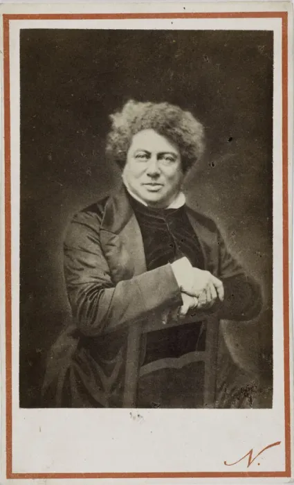Framed Print : The author Alexandre Dumas pere (1802-1870), 1870. Creator: Photo studio Nadar Framed Print : The author Alexandre Dumas pere (1802-1870), 1870. Creator: Photo studio Nadar