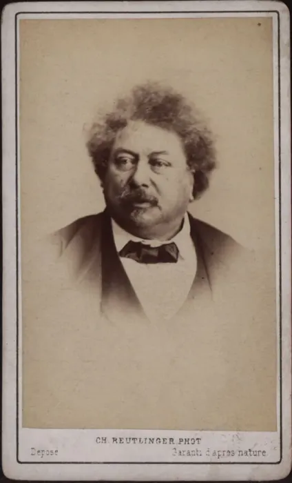 Framed Print : The author Alexandre Dumas pere (1802-1870), c. 1868