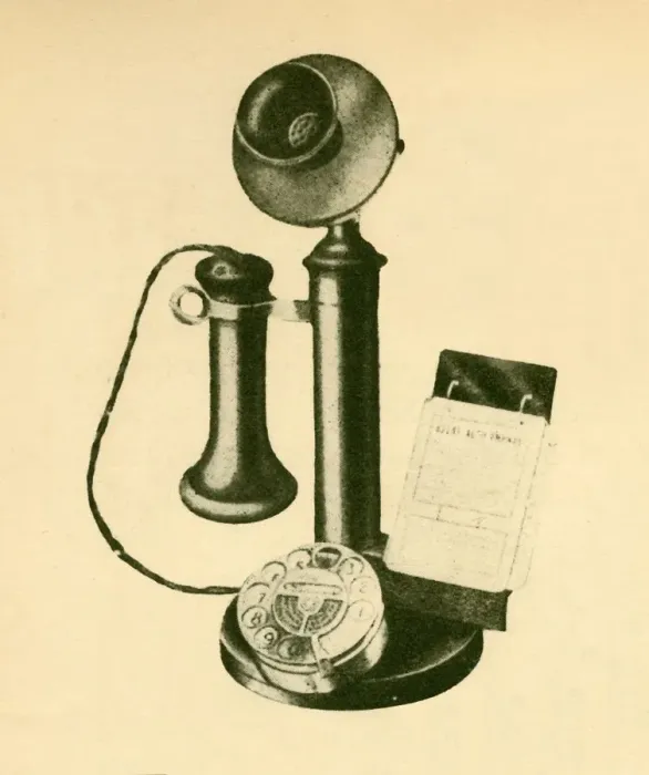 Framed Print : An Automatic Telephone Receiver, c1930. Creator: Unknown Framed Print : An Automatic Telephone Receiver, c1930. Creator: Unknown