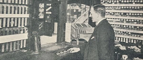 Automatic Ticket and Change Machines at Westminster, 1926