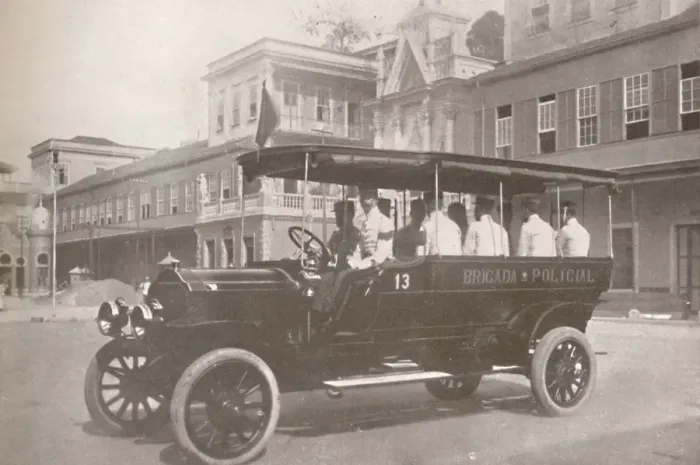 Framed Print : An Automobile of the Military Police Force, 1914 Framed Print : An Automobile of the Military Police Force, 1914