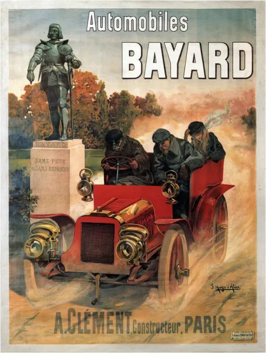Framed Print : Automobiles Bayard, c. 1903-1906. Artist: Hugo d Alesi, Frederic (1849-1906) Framed Print : Automobiles Bayard, c. 1903-1906. Artist: Hugo d Alesi, Frederic (1849-1906)
