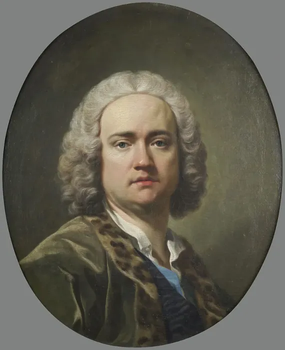 Framed Print : Autoportrait, between 1738 and 1793. Creators: Louis Michel van Loo, Alexander Roslin Framed Print : Autoportrait, between 1738 and 1793. Creators: Louis Michel van Loo, Alexander Roslin