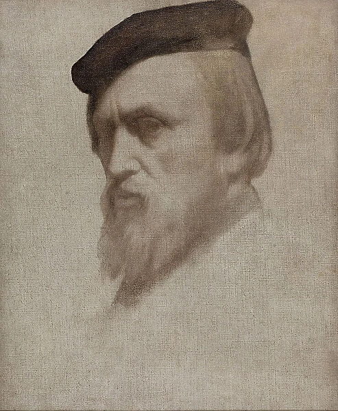 Autoportrait, 29–11–1853. Creator: Hippolyte-Jean Flandrin