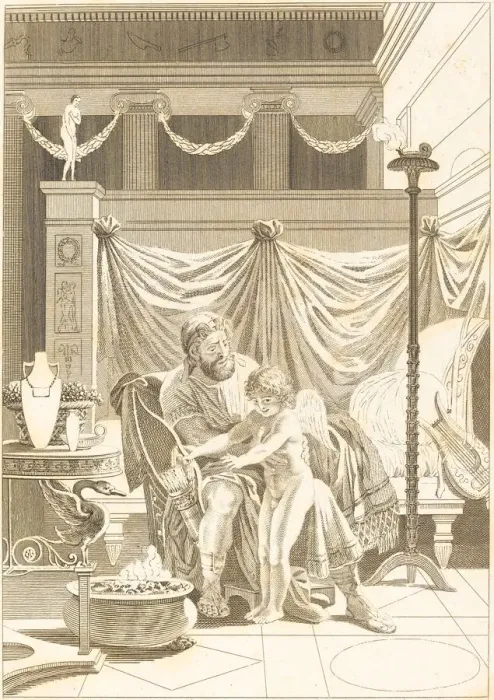 Framed Print : Autre imitation: L amour mouille. Creator: Unknown Framed Print : Autre imitation: L amour mouille. Creator: Unknown
