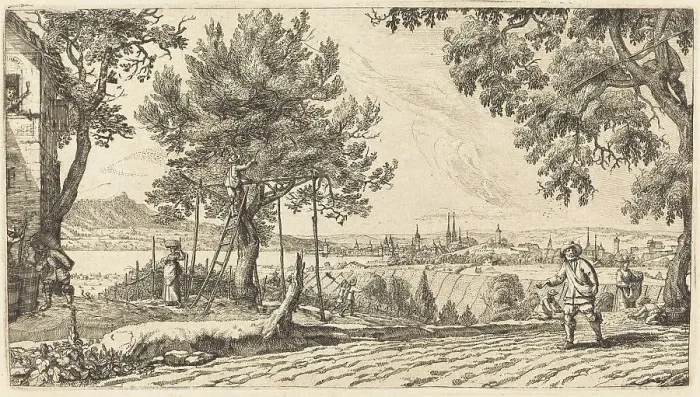Framed Print : Autumn, 1648. Creator: Conrad Meyer Framed Print : Autumn, 1648. Creator: Conrad Meyer