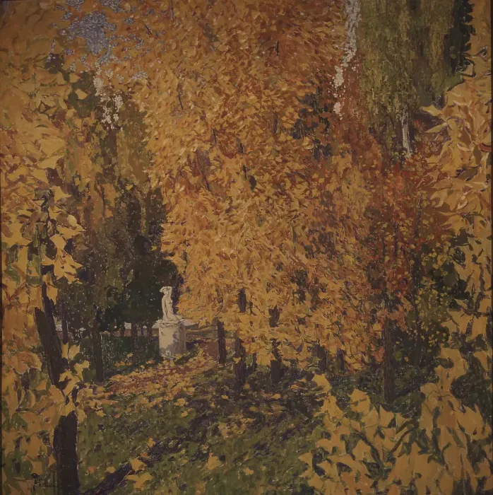 Framed Print : Autumn, 1920. Artist: Golovin, Alexander Yakovlevich (1863-1930) Framed Print : Autumn, 1920. Artist: Golovin, Alexander Yakovlevich (1863-1930)