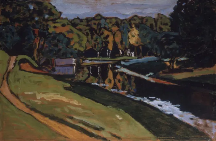 Framed Print : Autumn. Artist: Kandinsky, Wassily Vasilyevich (1866-1944) Framed Print : Autumn. Artist: Kandinsky, Wassily Vasilyevich (1866-1944)
