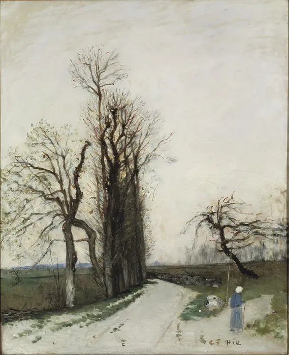 Framed Print : Autumn, c.1876-1877. Creator: Carl Fredrik Hill Framed Print : Autumn, c.1876-1877. Creator: Carl Fredrik Hill