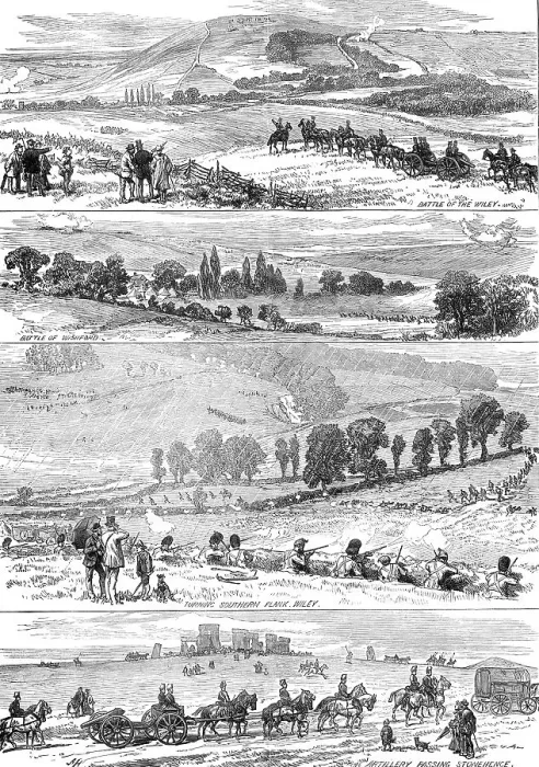 Framed Print : The Autumn Campaign, 1872. Creator: Unknown
