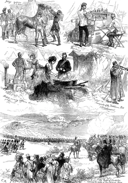 Framed Print : The Autumn Campaign on Dartmoor, 1873. Creator: Unknown Framed Print : The Autumn Campaign on Dartmoor, 1873. Creator: Unknown