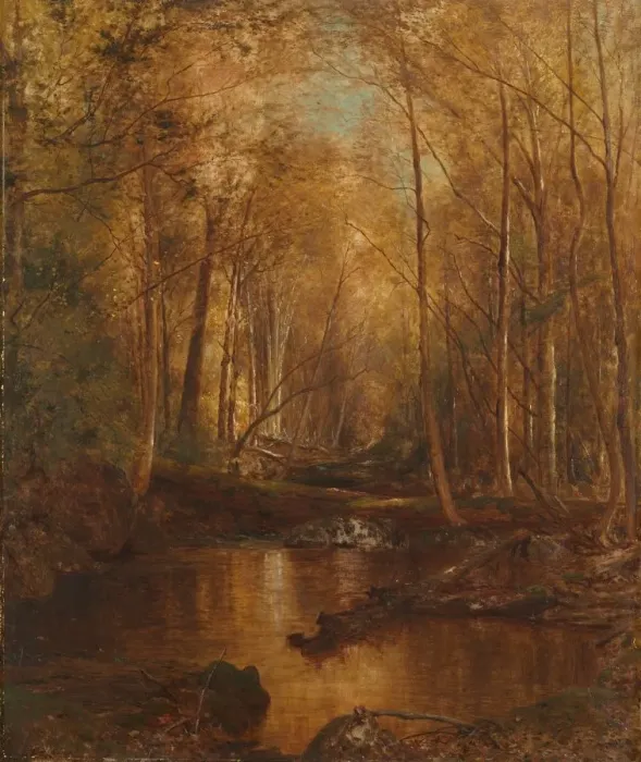 Framed Print : Autumn in the Catskills, 1873. Creator: Jervis McEntee (American, 1828-1891) Framed Print : Autumn in the Catskills, 1873. Creator: Jervis McEntee (American, 1828-1891)