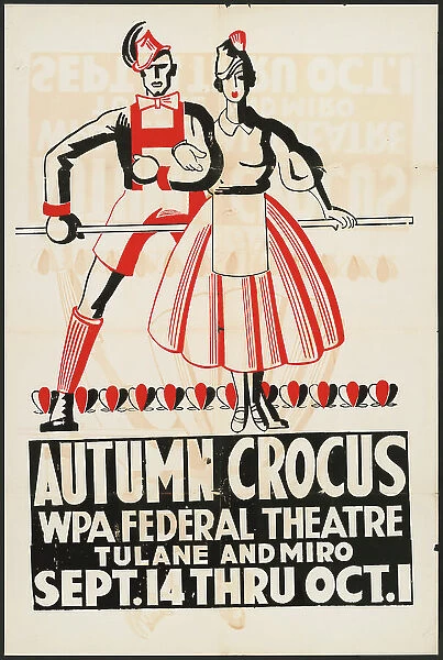 Autumn Crocus, New Orleans, 1938. Creator: Unknown