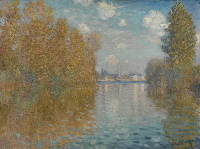 Framed Print : Autumn Effect at Argenteuil, 1873. Creator: Monet, Claude (1840-1926) Framed Print : Autumn Effect at Argenteuil, 1873. Creator: Monet, Claude (1840-1926)