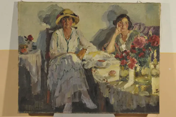 Framed Print : Autumn Evening Coming Down, 1915. Artist: Vinogradov, Sergei Arsenyevich (1869-1938) Framed Print : Autumn Evening Coming Down, 1915. Artist: Vinogradov, Sergei Arsenyevich (1869-1938)
