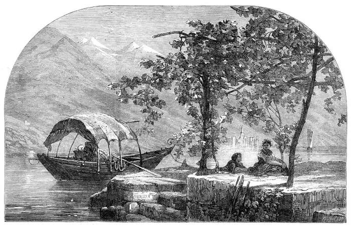 Framed Print : Autumn on the Lago Maggiore, by F. Dillon, in the Exhibition of the British Institution, 1864. Creator: Mason Jackson. Autumn on the Lago Maggiore, by F. Dillon, in the Exhibition of the British Institution, 1864 Framed Print : Autumn on the Lago Maggiore, by F. Dillon, in the Exhibition of the British Institution, 1864. Creator: Mason Jackson. Autumn on the Lago Maggiore, by F. Dillon, in the Exhibition of the British Institution, 1864