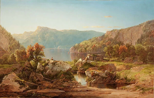 Autumn Morning on the Potomac, c1860s. Creator: William Louis Sonntag