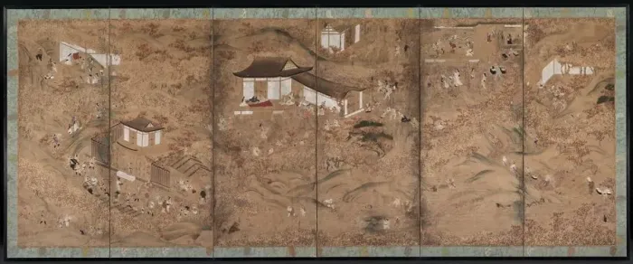 Framed Print : Autumn in the Mountains, 1600s. Creator: Tosa School (Japanese) Framed Print : Autumn in the Mountains, 1600s. Creator: Tosa School (Japanese)