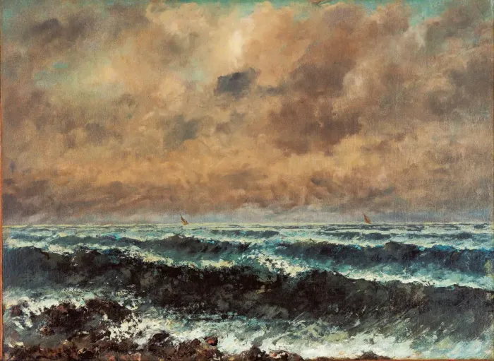 Framed Print : Autumn Sea, 1867 Framed Print : Autumn Sea, 1867