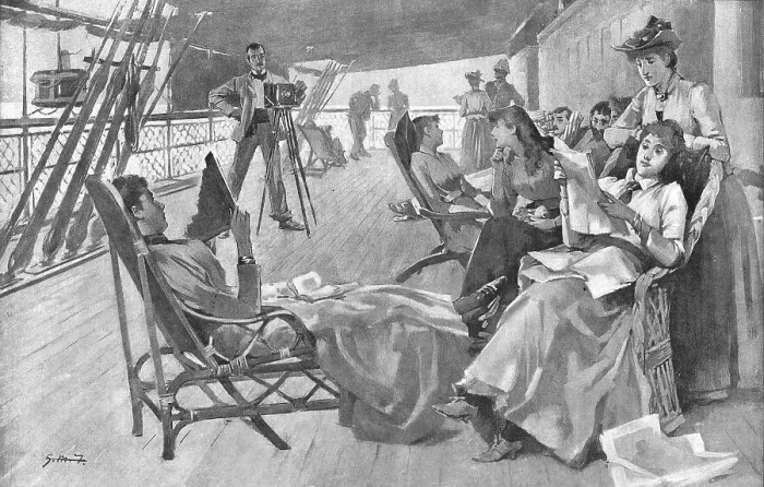 Framed Print : An Autumn Trip in the Mediterranean on Board a P. and O. Boat. - The Amateur Photographer at Work Creator: Unknown Framed Print : An Autumn Trip in the Mediterranean on Board a P. and O. Boat. - The Amateur Photographer at Work Creator: Unknown