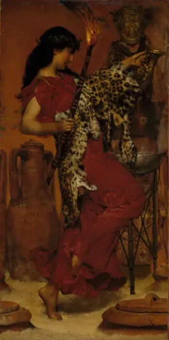 Framed Print : Autumn Vintage Festival, 1877. Creator: Sir Lawrence Alma-Tadema Framed Print : Autumn Vintage Festival, 1877. Creator: Sir Lawrence Alma-Tadema