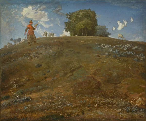 In the Auvergne, 1866  /  69. Creator: Jean Francois Millet