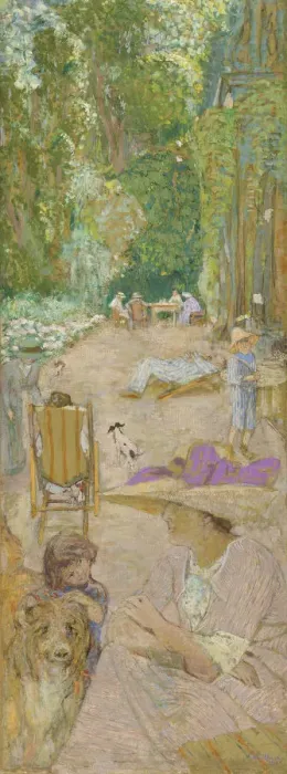 Framed Print : Aux Pavillons a Cricqueboeuf, 1911. Creator: Vuillard, Edouard (1868-1940) Framed Print : Aux Pavillons a Cricqueboeuf, 1911. Creator: Vuillard, Edouard (1868-1940)