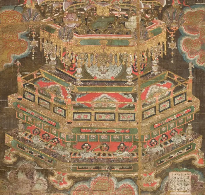 Framed Print : Avalokiteshvara (Guanyin), the Bodhisattva of Compassion (image 7 of 7), Ming dynasty. Creator: Anon Framed Print : Avalokiteshvara (Guanyin), the Bodhisattva of Compassion (image 7 of 7), Ming dynasty. Creator: Anon