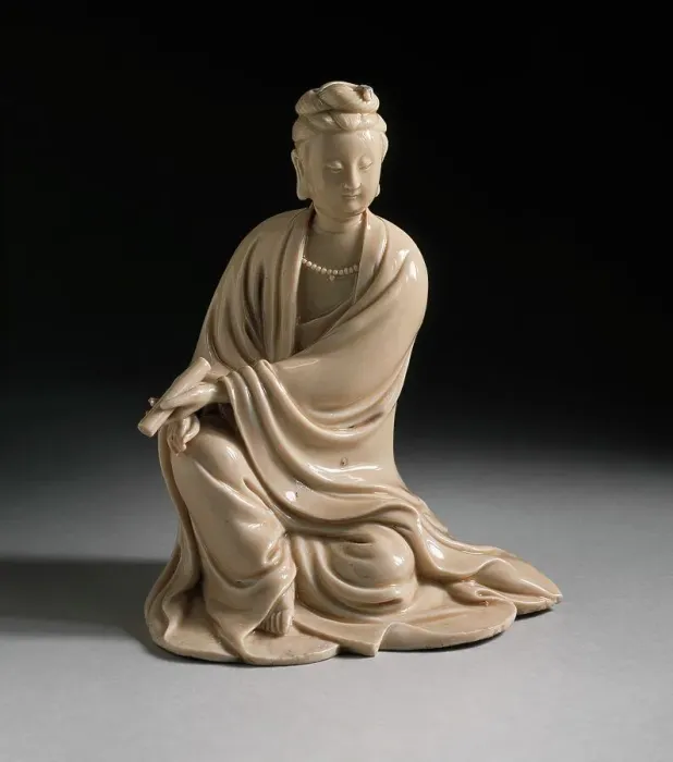 Framed Print : Avalokitésvara (Guanyin), the Bodhisattva of Mercy, between c.1644 and c.1700. Creator: Unknown Framed Print : Avalokitésvara (Guanyin), the Bodhisattva of Mercy, between c.1644 and c.1700. Creator: Unknown