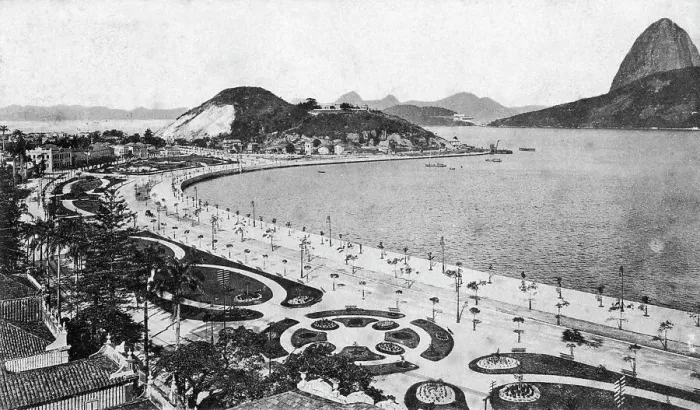 Framed Print : Avenida Beira-Mar, Botafogo, Rio de Janeiro, early 20th century