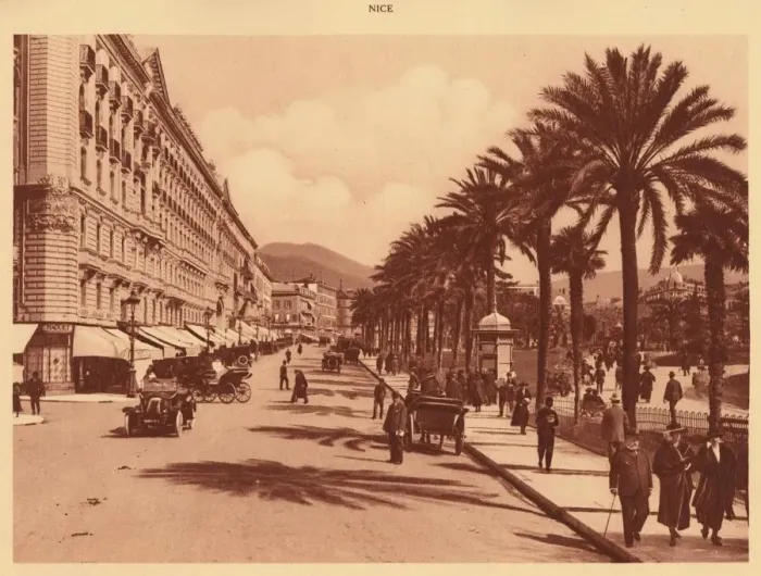 Framed Print : Avenue of Verdun, Nice, 1930. Creator: Unknown Framed Print : Avenue of Verdun, Nice, 1930. Creator: Unknown