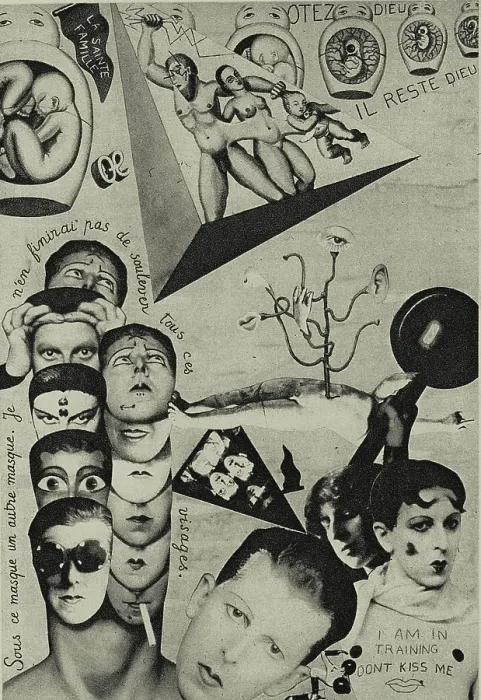Framed Print : Aveux non avenus (Disavowed Confessions), 1930. Creator: Cahun, Claude (1894-1954) Framed Print : Aveux non avenus (Disavowed Confessions), 1930. Creator: Cahun, Claude (1894-1954)